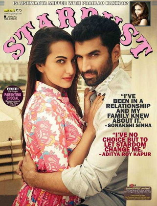 Aditya Roy Kapur and Sonakshi Sinha the newest bollywood pairing